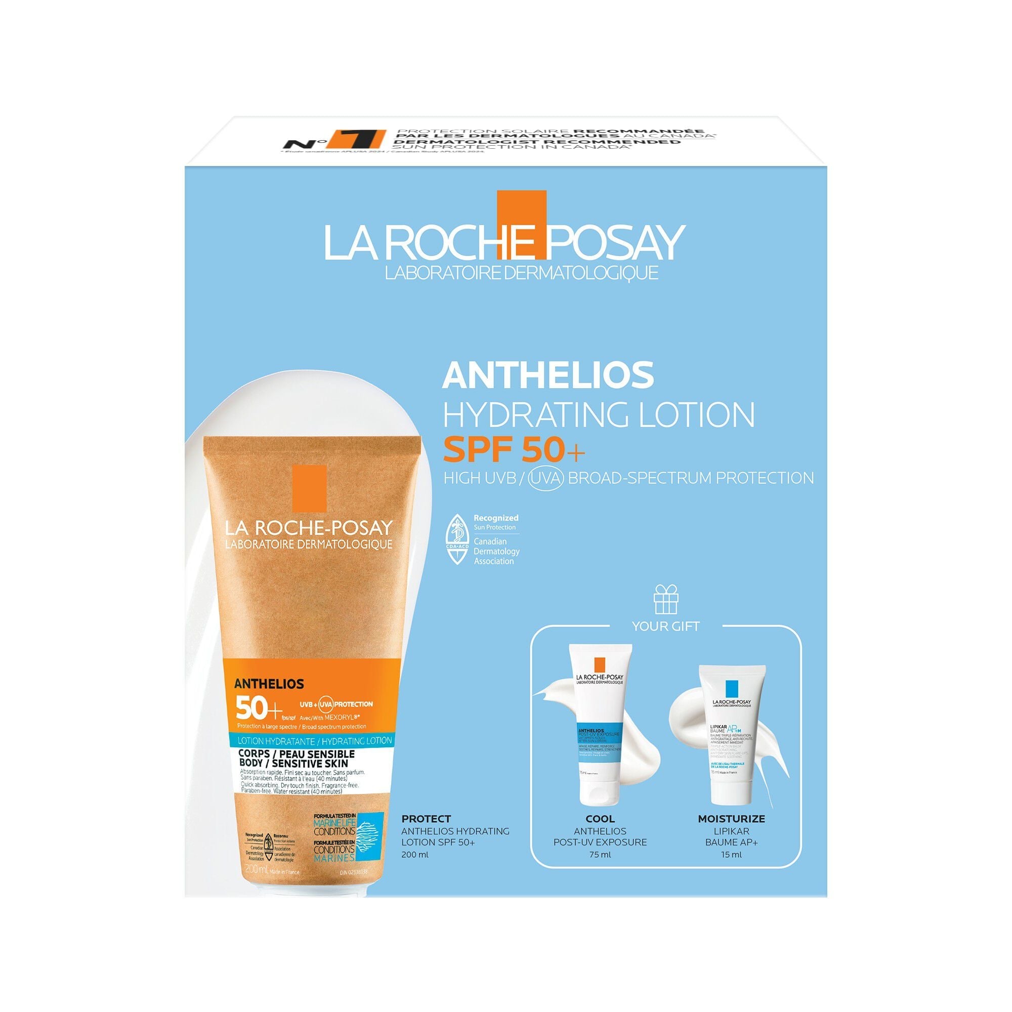 Anthelios Hydrating Body Lotion SPF 50+ Kit