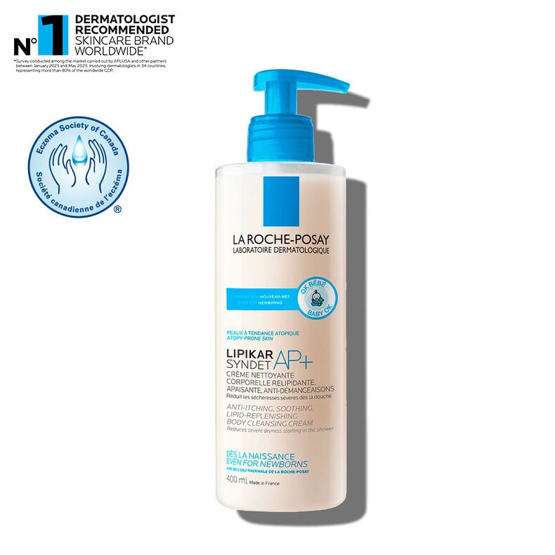 LIPIKAR SYNDET AP+ SOAP-FREE FACE AND BODY WASH FOR ECZEMA PRONE-SKIN