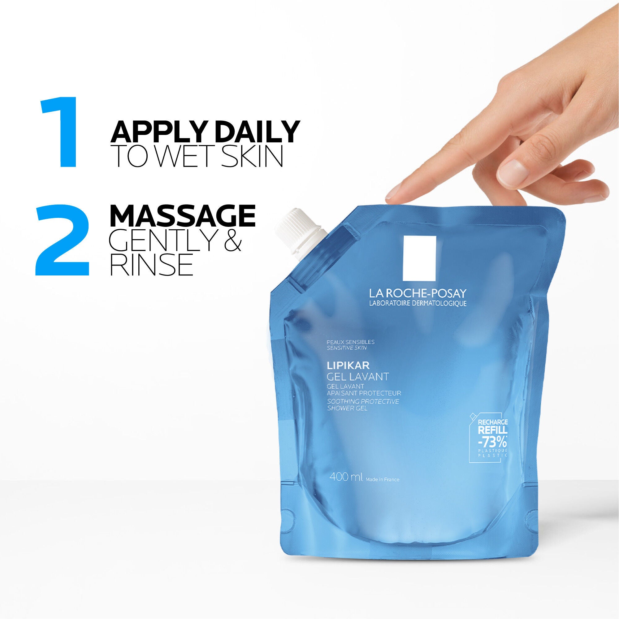 LIPIKAR CLEANSING GEL