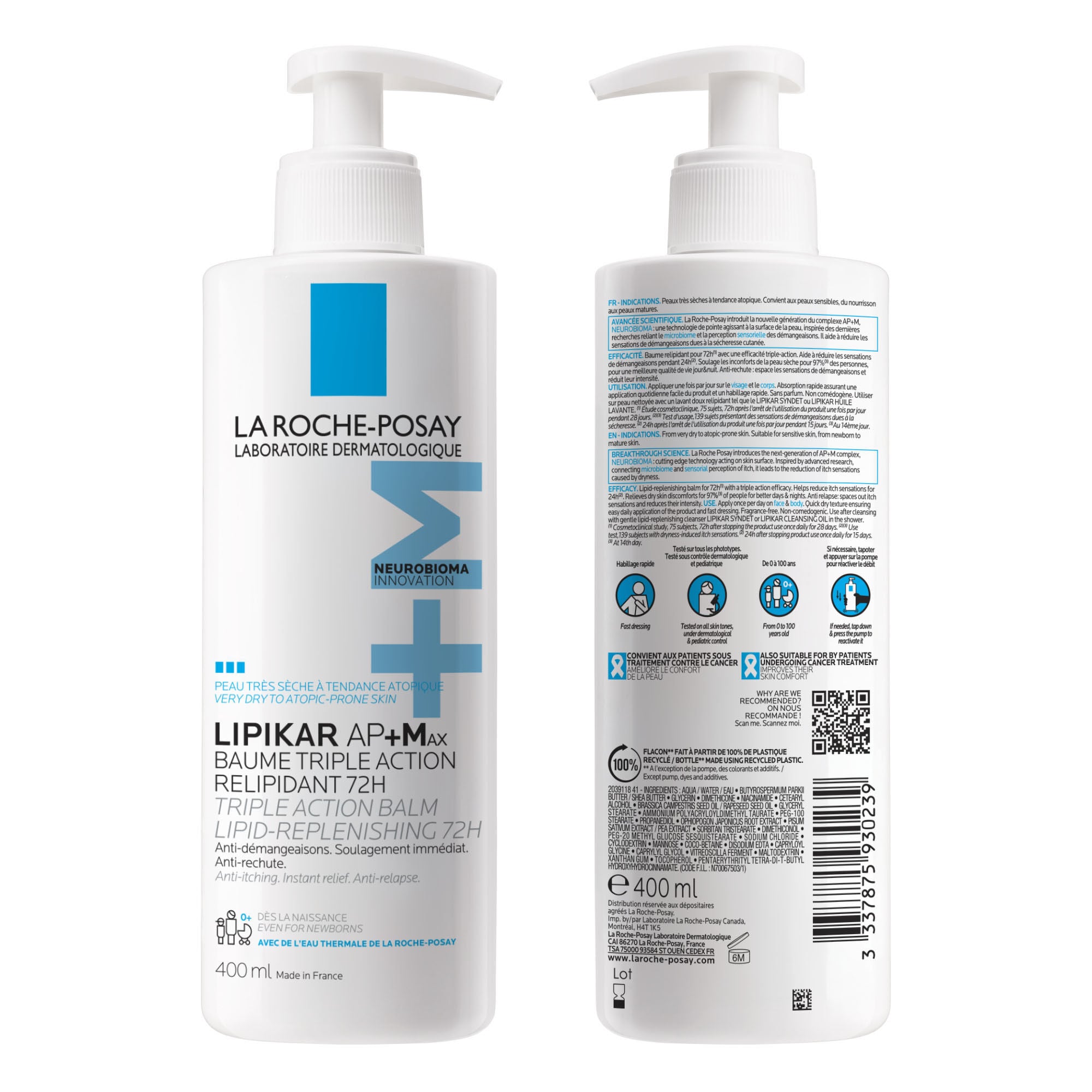Lipikar Baume AP+Max