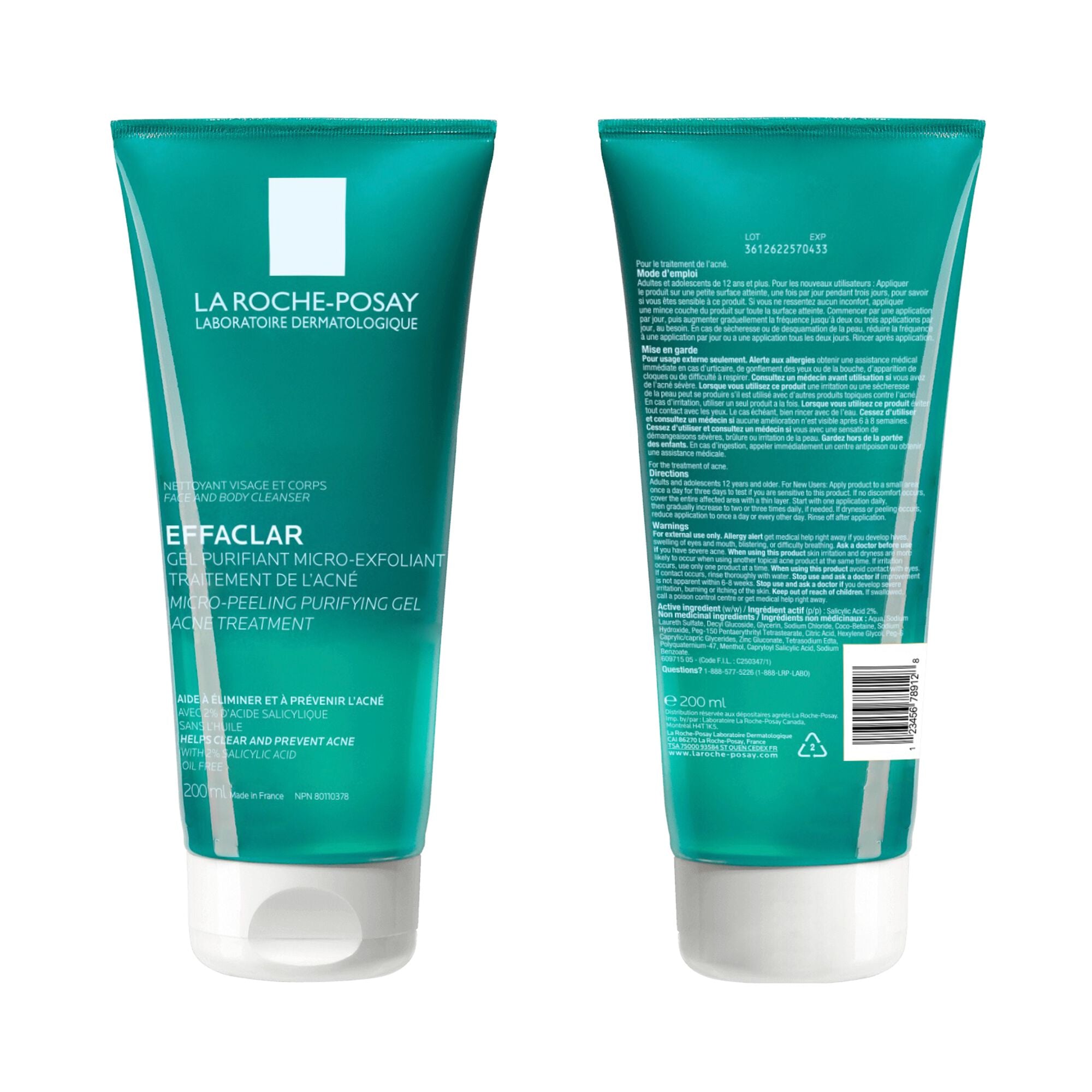Effaclar Micro-Peeling Purifying Gel Cleanser