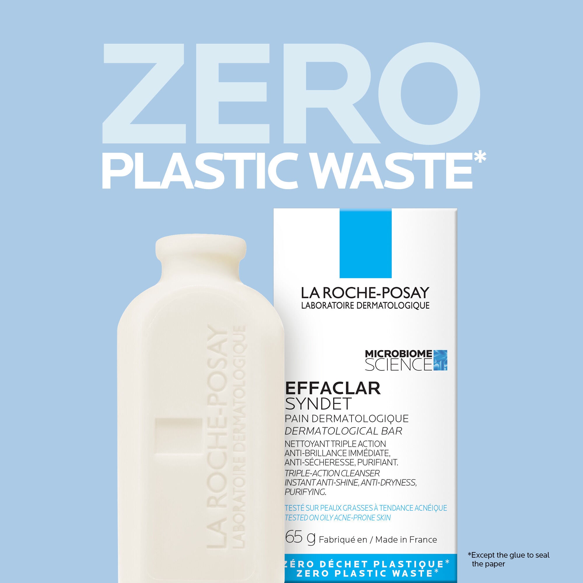 EFFACLAR SYNDET DERMATOLOGICAL BAR