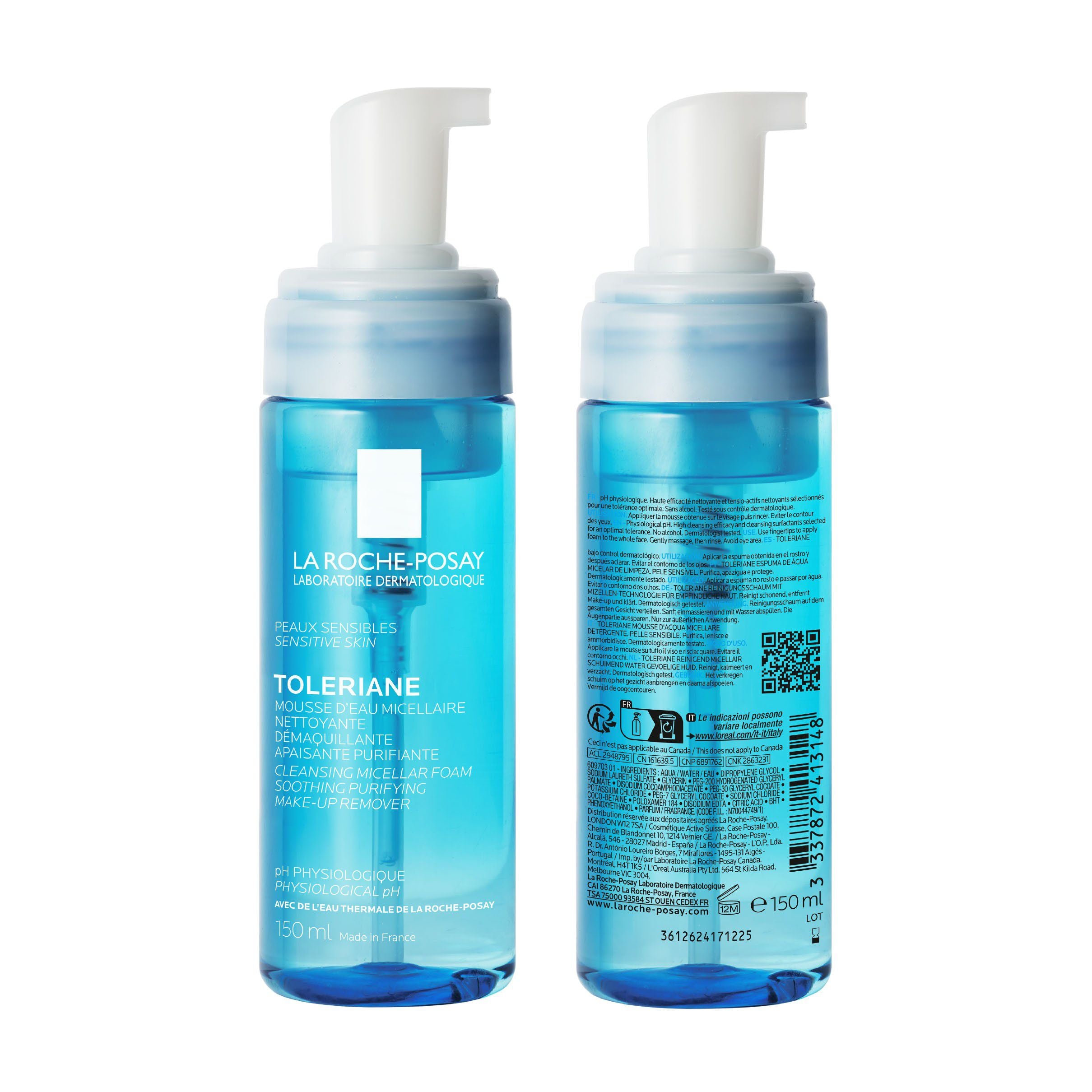 Toleriane Cleansing Micellar Foaming Water