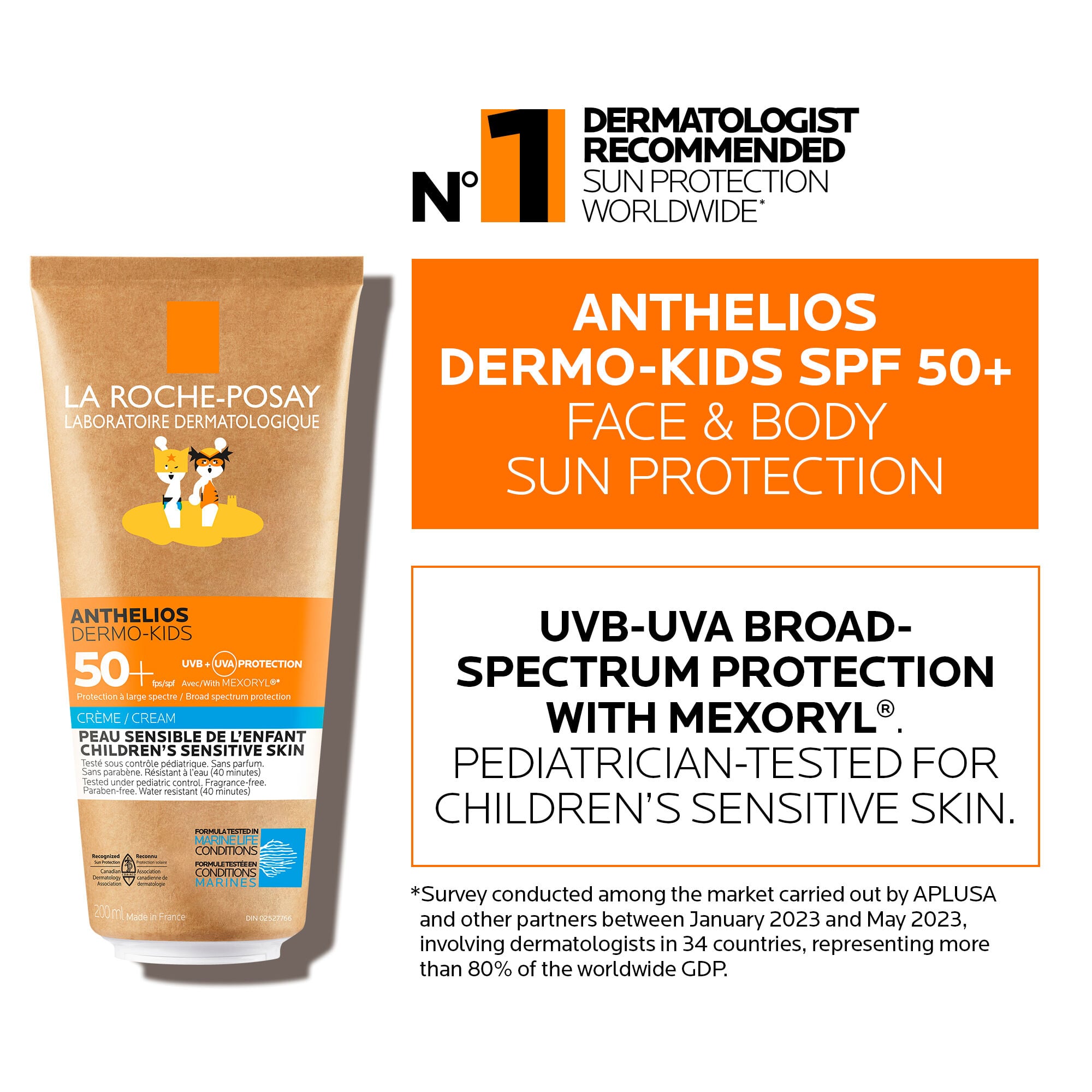 Anthelios Dermo Kids Eco-Tube SPF50+