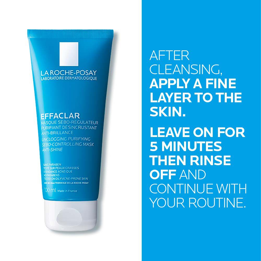 EFFACLAR SEBO-CONTROLLING PURIFYING CLAY MASK