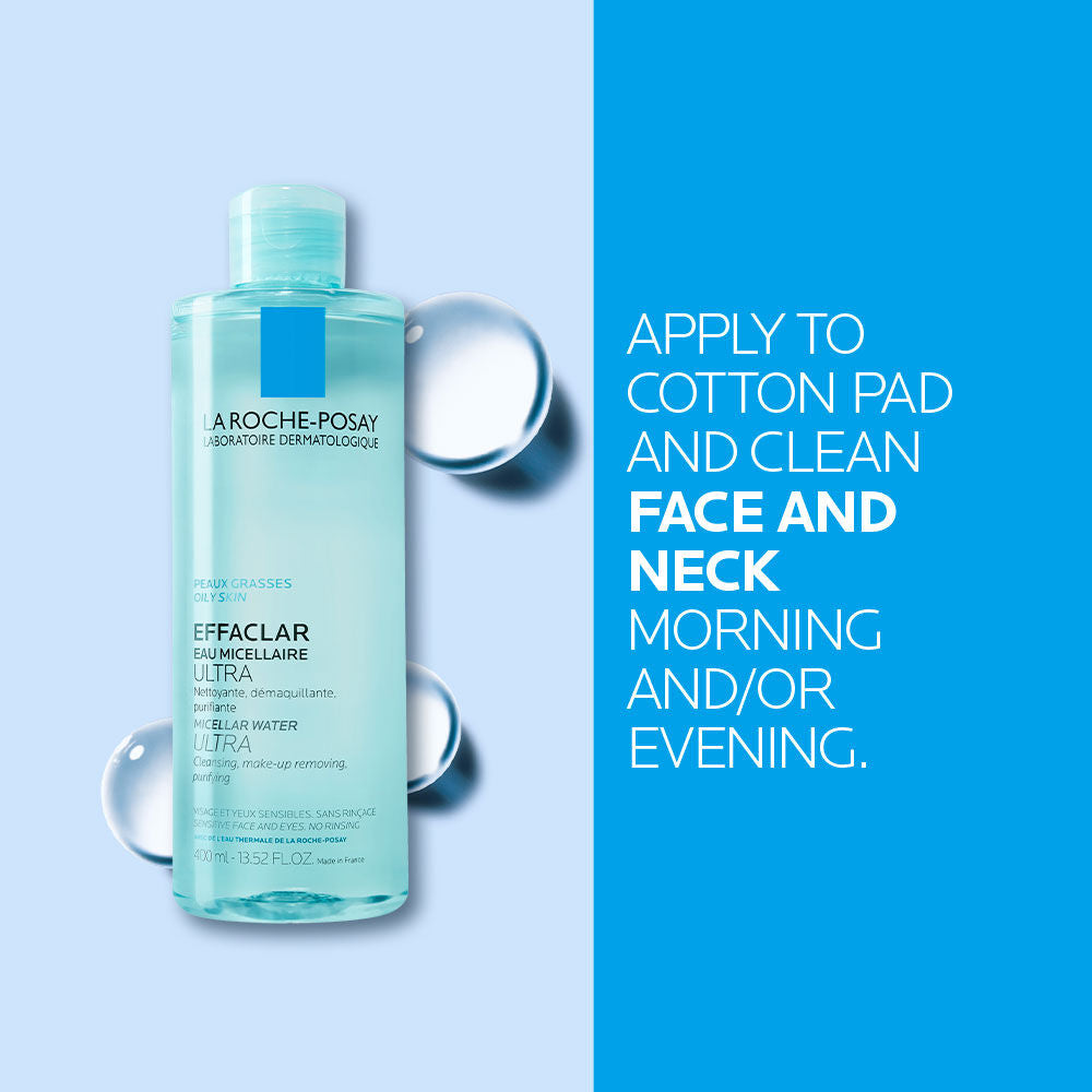 EFFACLAR MICELLAR WATER ULTRA OILY SKIN